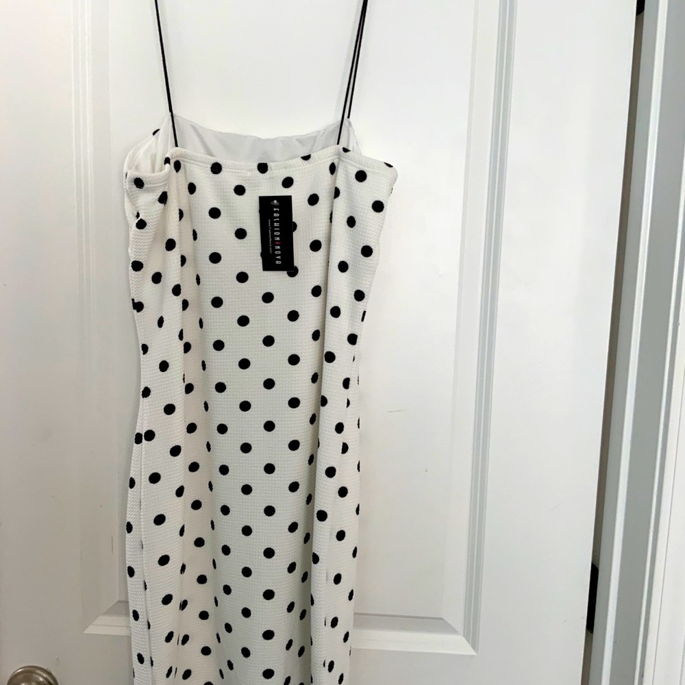 NWT. Polka dot dress.